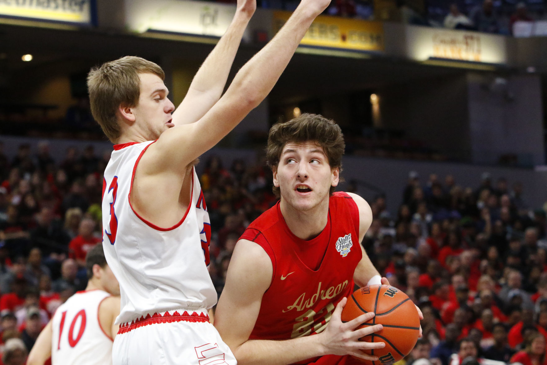 Boys basketball Class 2A state final - Andrean vs. Linton-Stockton